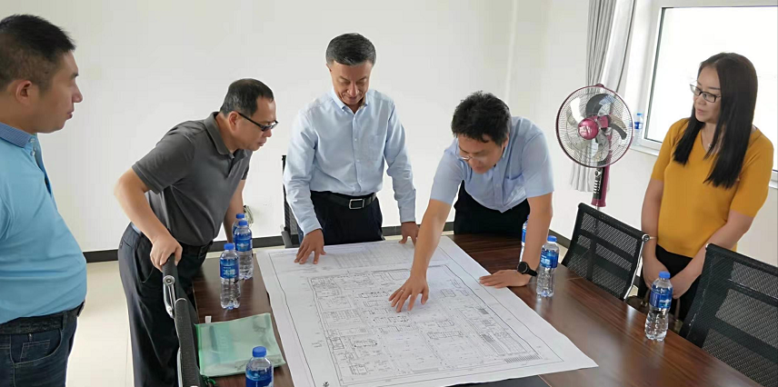 中塑協(xié)領(lǐng)導(dǎo)參觀滄州項目 中塑協(xié)領(lǐng)導(dǎo)參觀滄州項目