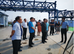 滄州市委常委、常務(wù)副市長和春軍一行 赴我公司調(diào)研生產(chǎn)建設(shè)情況