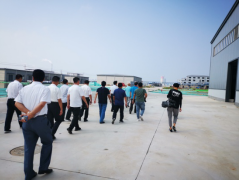 滄州市委常委、常務(wù)副市長和春軍一行 赴我公司調(diào)研生產(chǎn)建設(shè)情況
